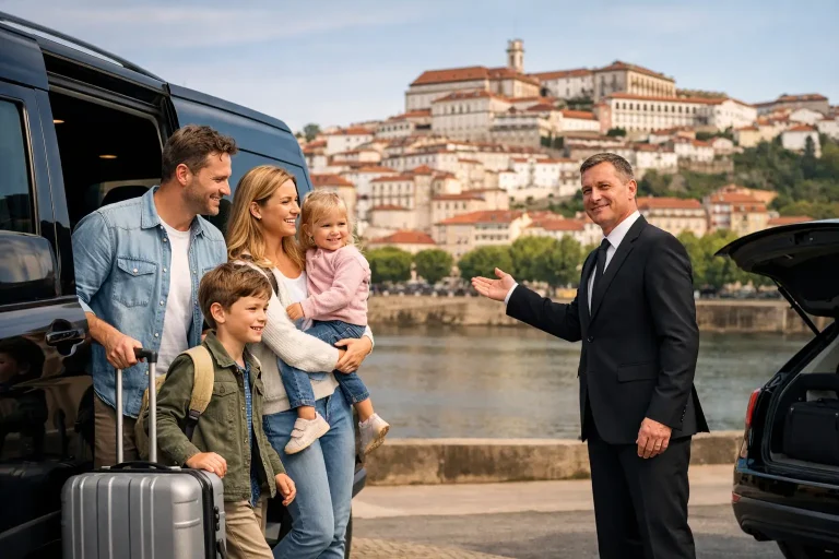 Transfer para famílias em Coimbra sem stress