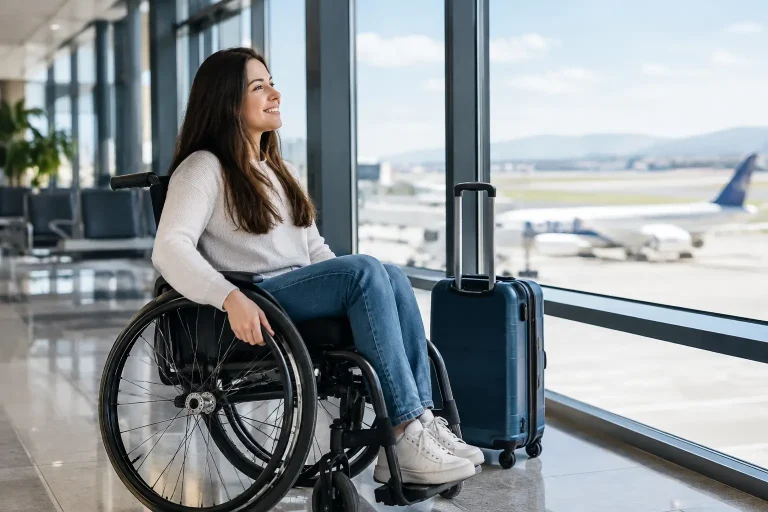 Como viajar com mobilidade reduzida em conforto